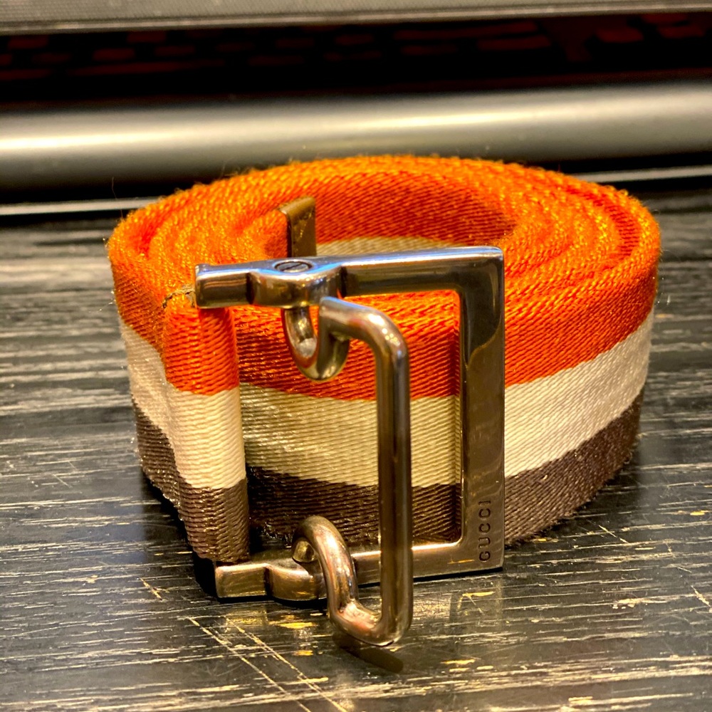 Gucci Tri color unisex belt